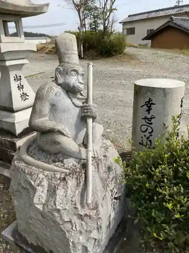 日吉神社の狛犬