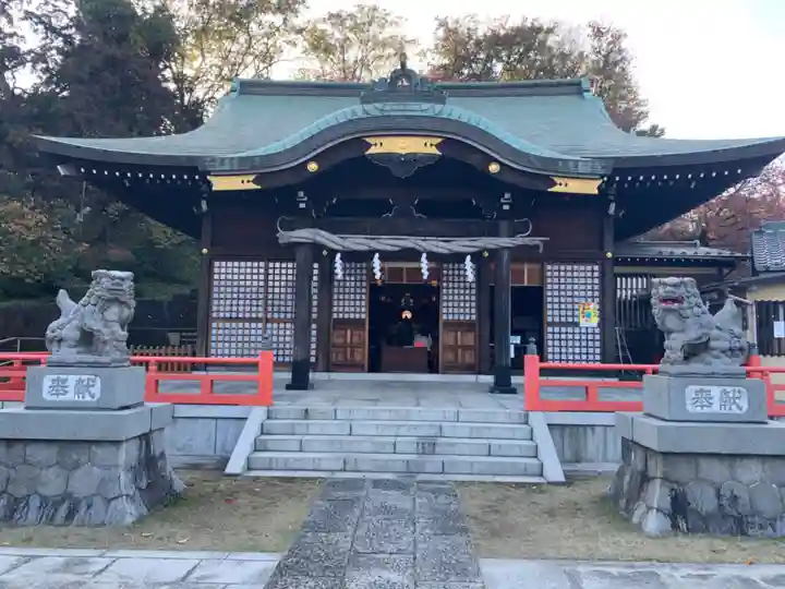 白幡八幡大神の本殿・本堂