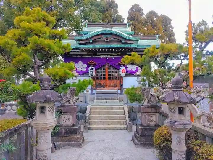 天神社(木曽川町内割田)の本殿・本堂