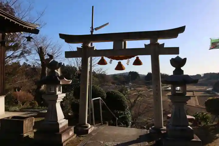 長屋神社の鳥居