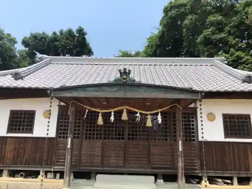 布勢神社の本殿・本堂