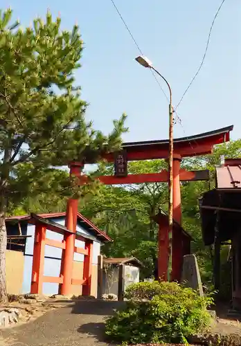 我野神社の鳥居