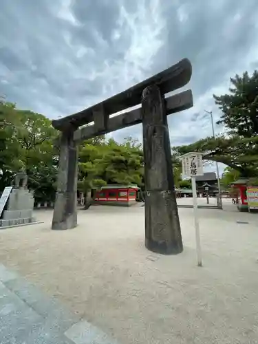 筥崎宮の鳥居