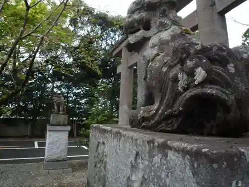 一言主神社の狛犬