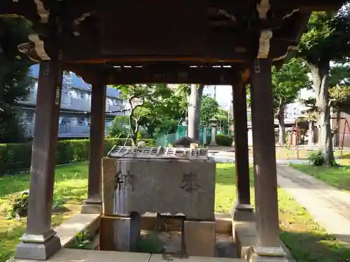 西向天神社の手水舎