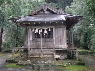 茂宇気神社の本殿・本堂