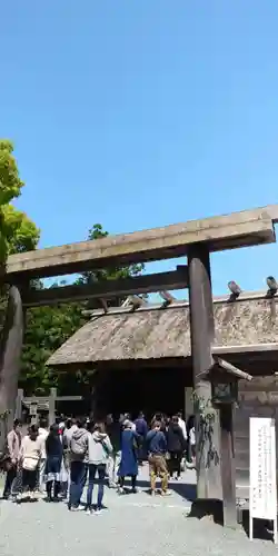 伊勢神宮外宮（豊受大神宮）の鳥居