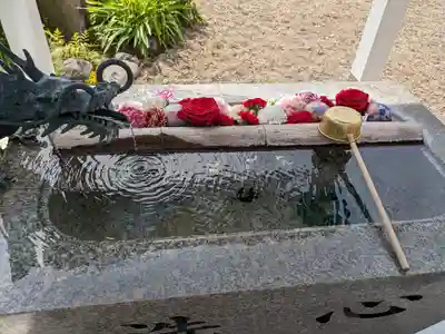 諏訪神社の手水舎