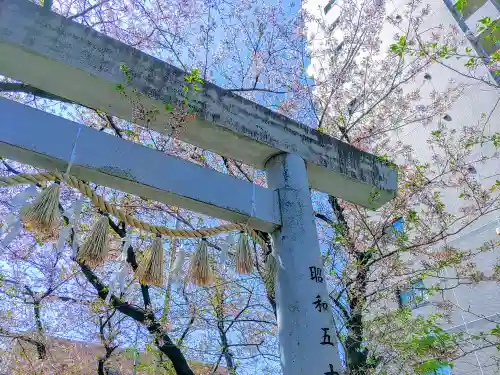 神明社（高畑神明社）の鳥居