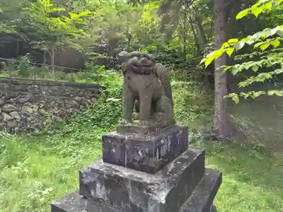 愛別神社の狛犬