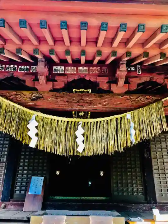 諏訪大神の本殿・本堂