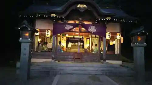 深浦神社のお祭り