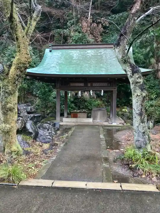 金崎宮の手水舎