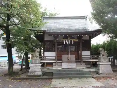 諏訪神社の本殿・本堂