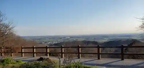 太平山神社の景色