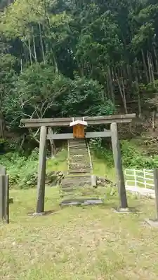 五十鈴神社の鳥居