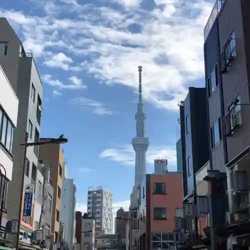 浅草寺の景色