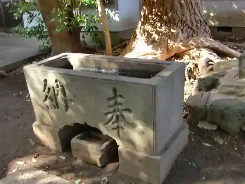 八幡神社の手水舎