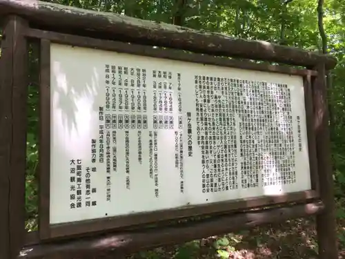 大沼駒ケ岳神社の歴史