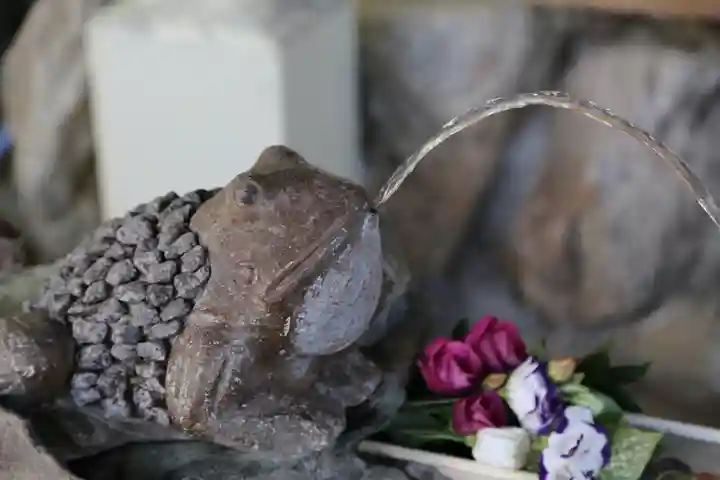 星置神社の手水舎