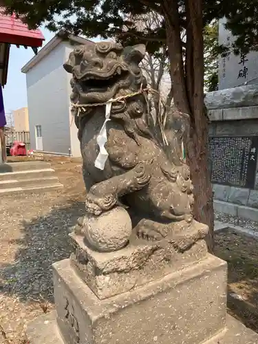 南線神社の狛犬