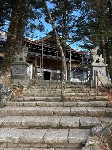 石鎚神社　土小屋遥拝殿(愛媛県)