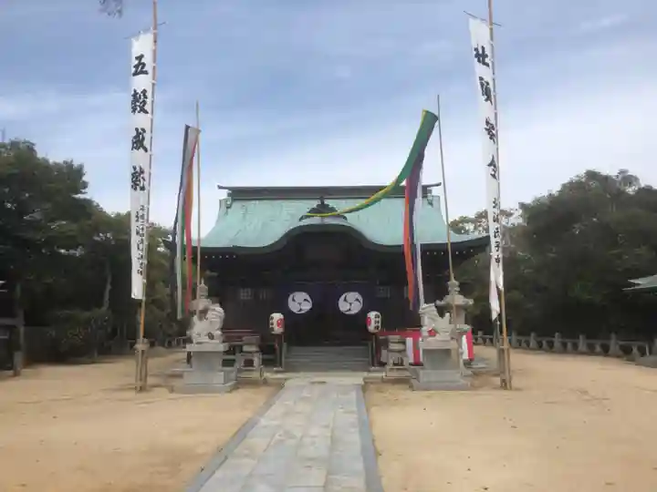 喜多浦八幡大神神社の本殿・本堂