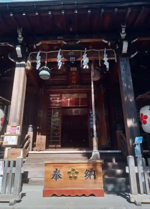 櫻木神社の本殿・本堂