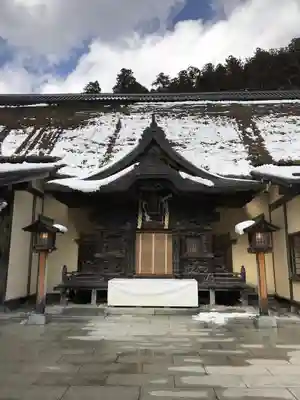 古峯神社の本殿・本堂