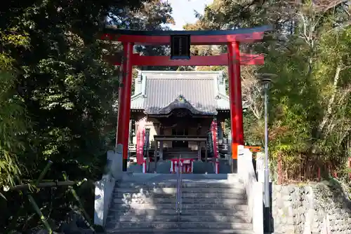 白笹稲荷神社の鳥居