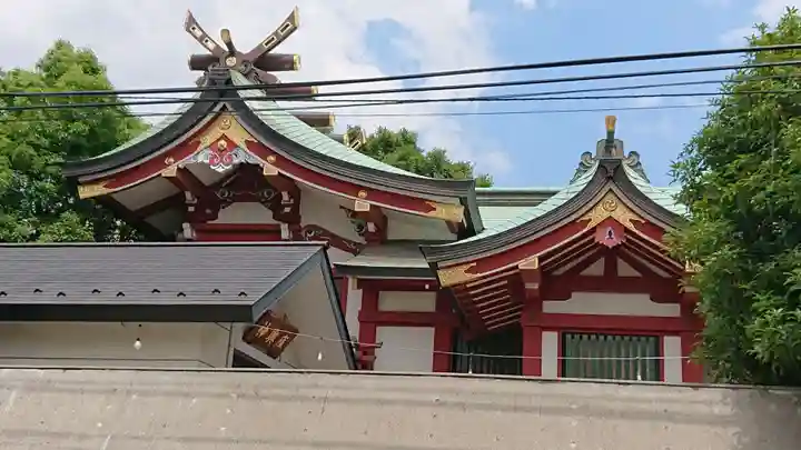 青山熊野神社の本殿・本堂