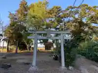 白山神社の鳥居