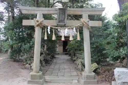 武射神社の鳥居