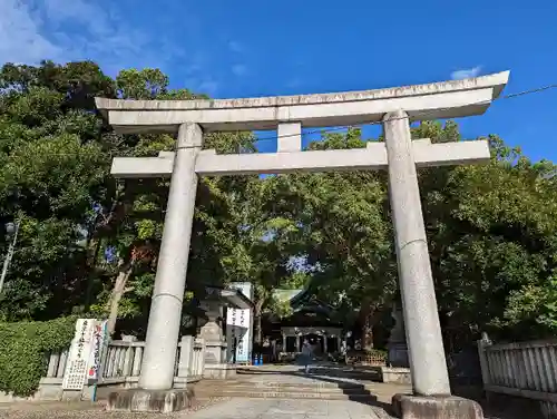 王子神社の鳥居