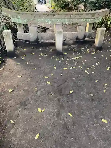 腹五社神社の鳥居