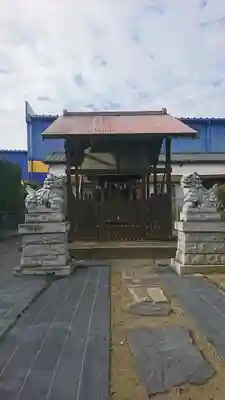高田神社の狛犬
