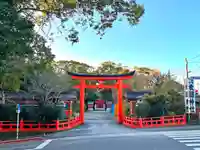 枚聞神社の鳥居