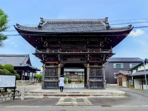 常観寺の山門