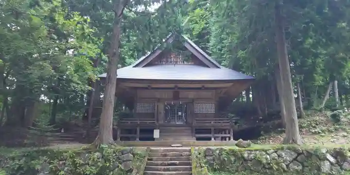 戸隠神社火之御子社の本殿・本堂