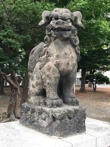 札幌村神社の狛犬