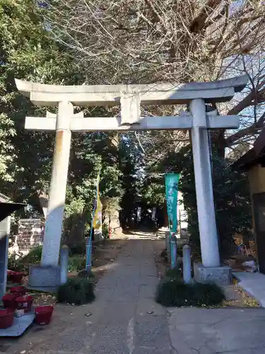 一山神社の鳥居