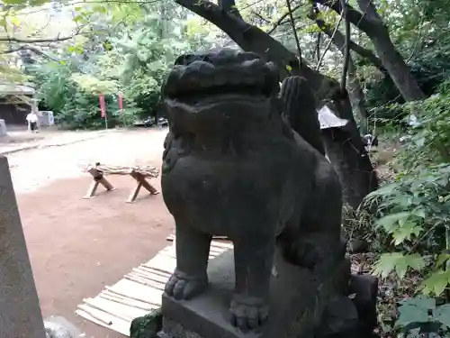 西久保八幡神社の狛犬