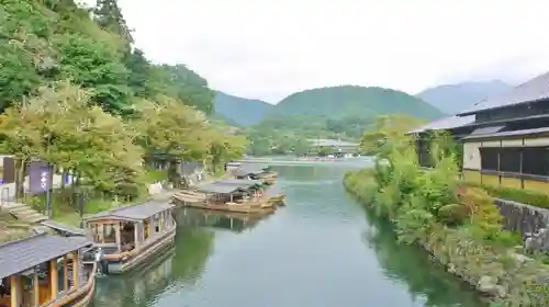 櫟谷宗像神社（松尾大社摂社）の周辺