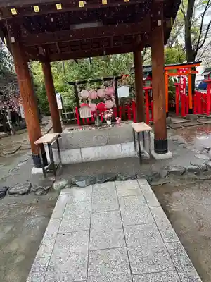 新田神社の手水舎
