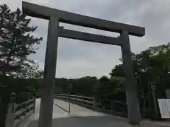 伊勢神宮内宮（皇大神宮）の鳥居