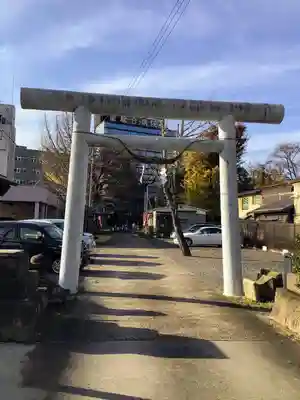 阿邪訶根神社の鳥居