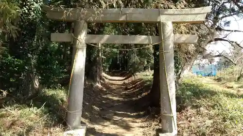 鹿島神社の鳥居