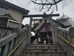 元三島神社の鳥居