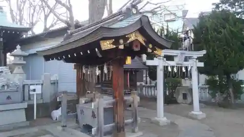 蒲原神社の手水舎