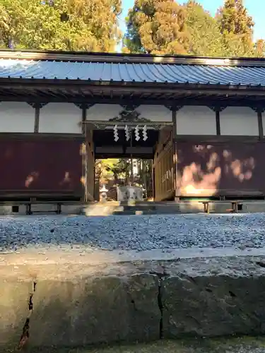 山宮浅間神社の山門